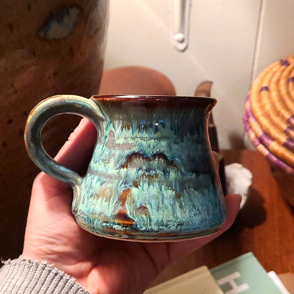 Handmade Ceramic Espresso Mug OOAK
